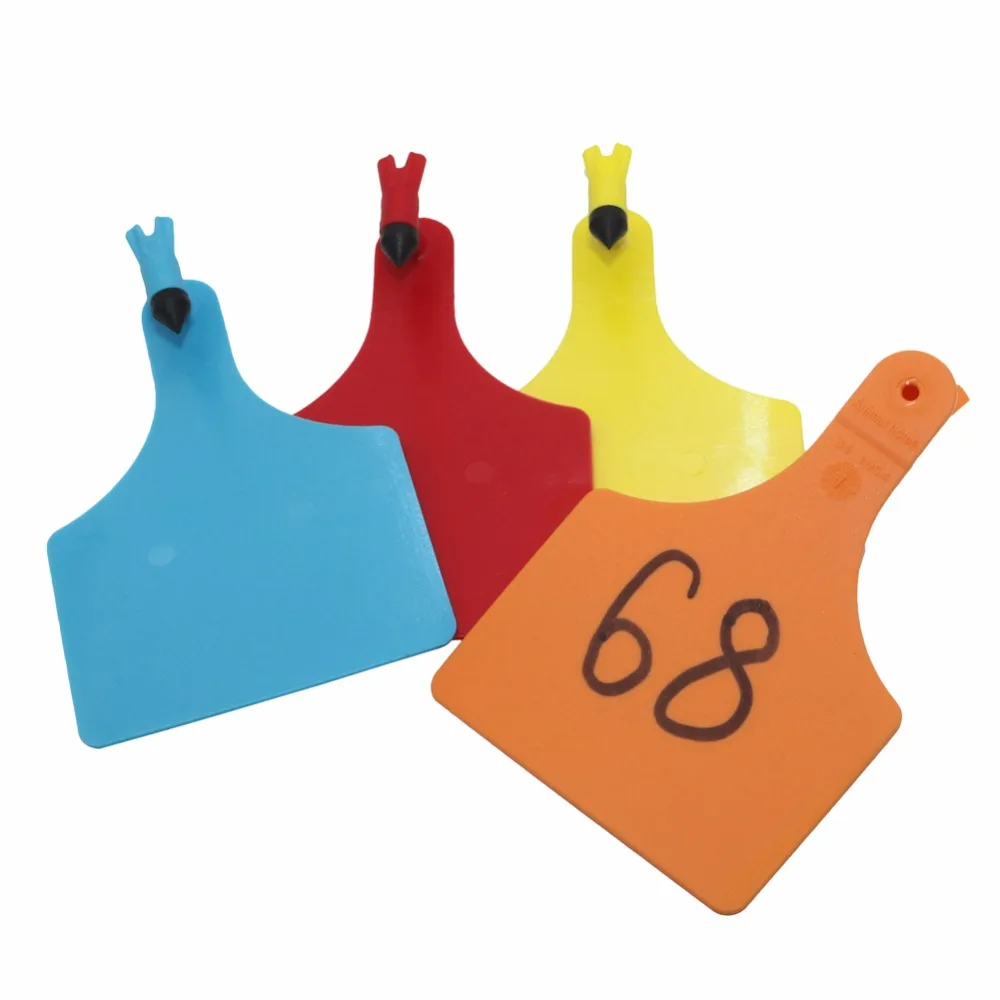 10 шт. большая копилка для ушей крупного рогатого скота идентификационная карта