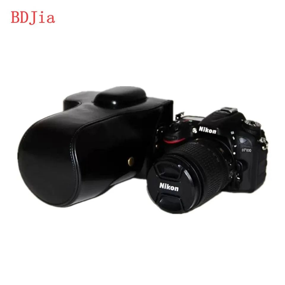 Чехол-сумка из искусственной кожи для камеры Nikon D7200 D7100 DRSL без ремешка 3 вида