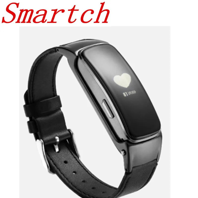 Smartch смарт-браслет B3 плюс Bluetooth наушники/гарнитура с трекер сна сердце RateNotification
