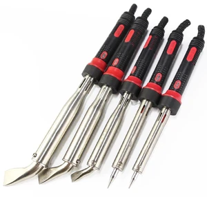 Электрический паяльник, высокомощный 220 В, внешний тепловой ручной инструмент, ручка типа с индикасветильник, 80-300 Вт, инструмент для обслуживания