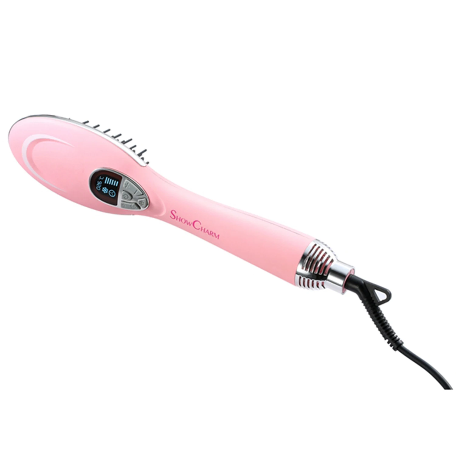 SHOWCHARM сухих волос гребень Электрический Ионный пара стайлер мокрого на сухой