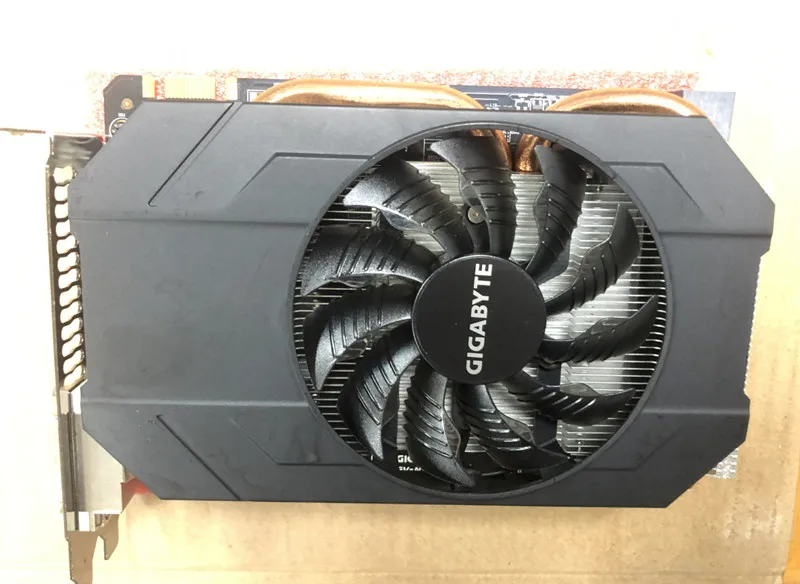 Видеокарта GIGABYTE gtx 960 2 Гб 128 бит GDDR5 видеокарты для nVIDIA VGA карты Geforce GTX960 Dvi Hdmi б/у gameGV