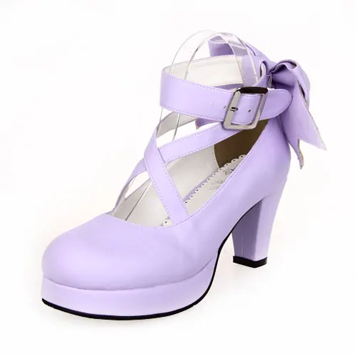 

Princess sweet lolita shose Lolilloliyoyo antaina lolita shoes bow princess shoes high heeled dress shoes an8280 cosplay