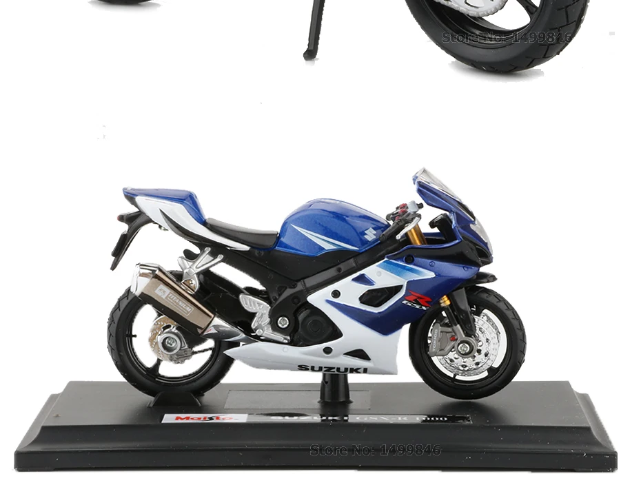 Maisto 1:18 Масштаб Модель мотоцикла Игрушка сплав Мотор велосипед GSX R1000 гоночный коллекция моделей автомобилей игрушки для мальчиков подарок на день рождения