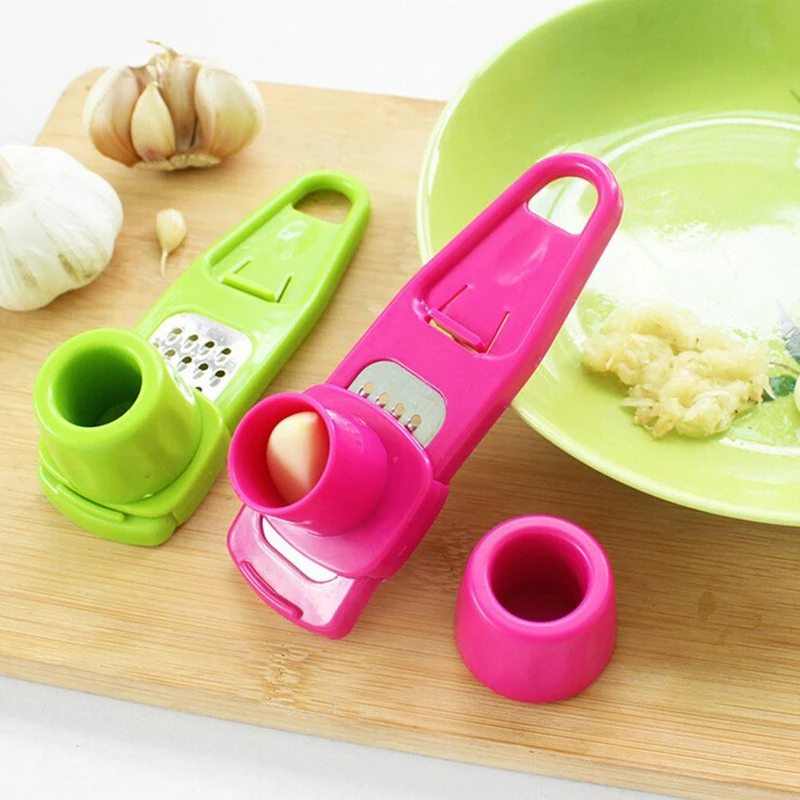 

Household Multi Functional Ginger Garlic Grinding Press Grater Planer Slicer Cutter Cooking Tool Utensils Kitchen Accessory 1PC
