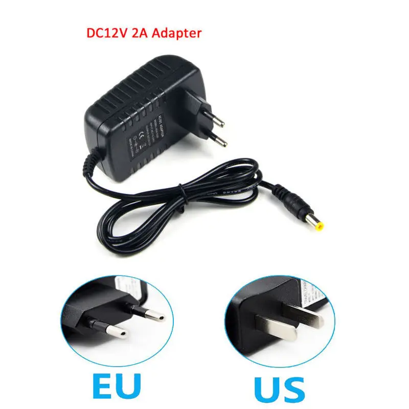 Адаптер питания AC100V - 240V на DC12V 1A 5A 10A светодиодный трансформатор для ленты | Лампы