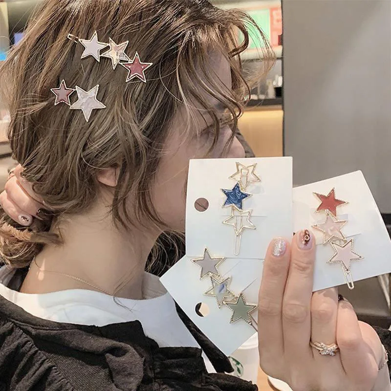 Новинка 2019 милая заколка для волос в Корейском стиле из ацетатного сплава со