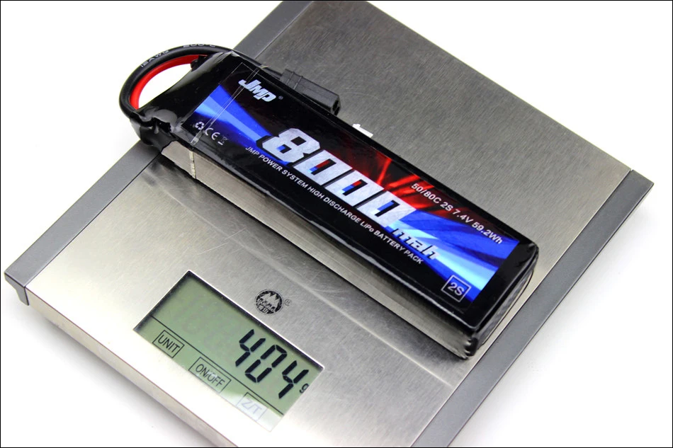 2pcs JMP Lipo Battery 2S 8000mAh 7.4V Pack 50C for TRAXXAS SUMMIT E-REVO 1/7 UNLIMITED HPI FLUX | Игрушки и хобби