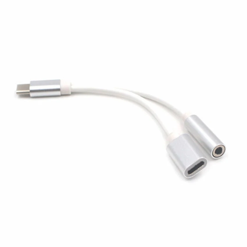 Аудиокабель-переходник usb-c на разъем 3 5 мм для наушников с функцией быстрой