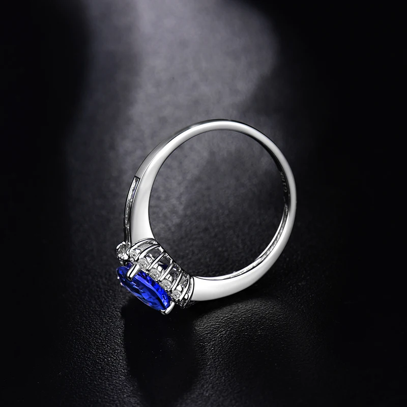 Кольцо из настоящего белого золота 14 к с бриллиантами|ring ring|tanzanite diamond ringdiamond tanzanite