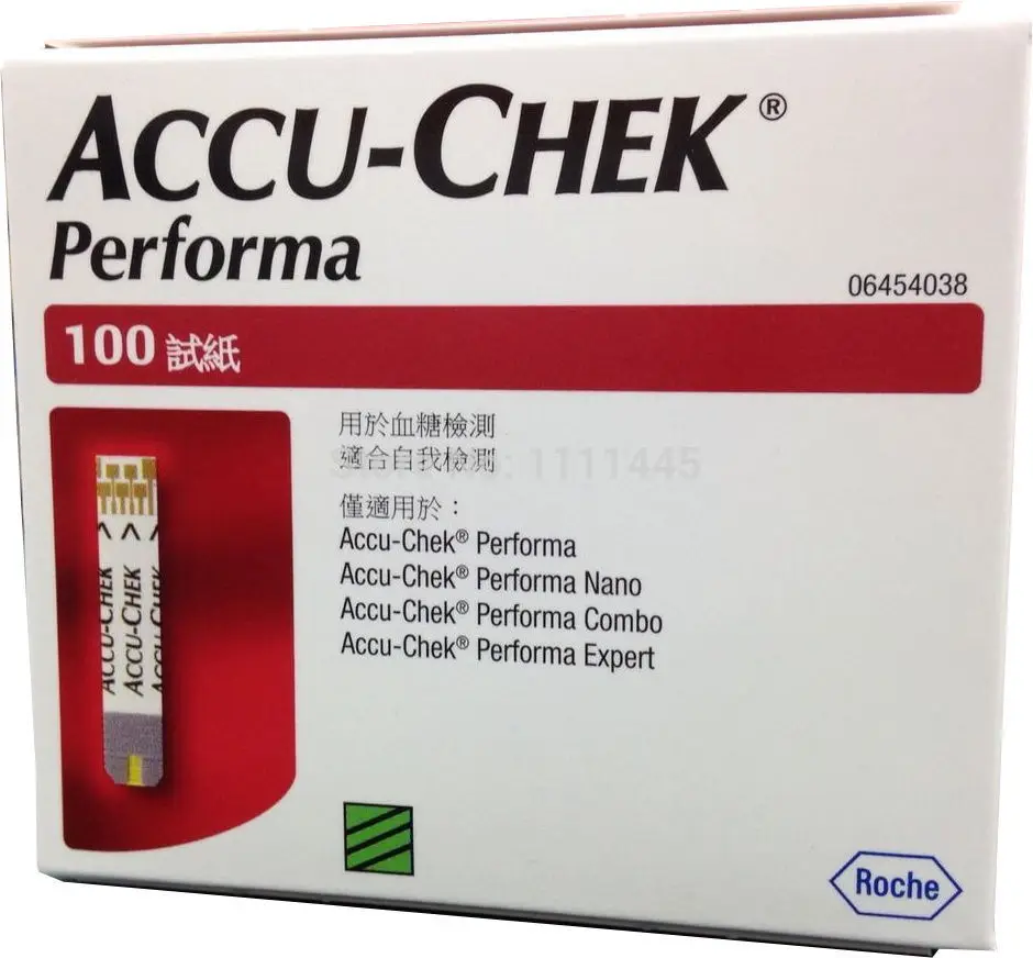 ACCU-CHEK Перформа тест-полоски глюкозы в крови Срок годности 31th. 08, стерильное полотенце спиртовой антисептик для рук прокладка 100 шт - Цвет: B