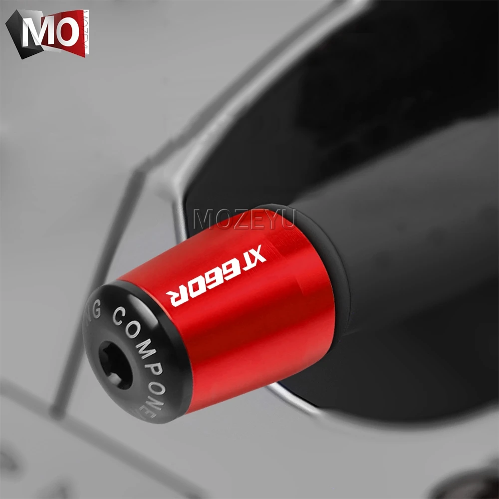 Мотоцикл 7/8 &quot22 мм Руль рукоятки Ручка Бар Торцевая Крышка для Yamaha XT660 R XT660R 2004 2017