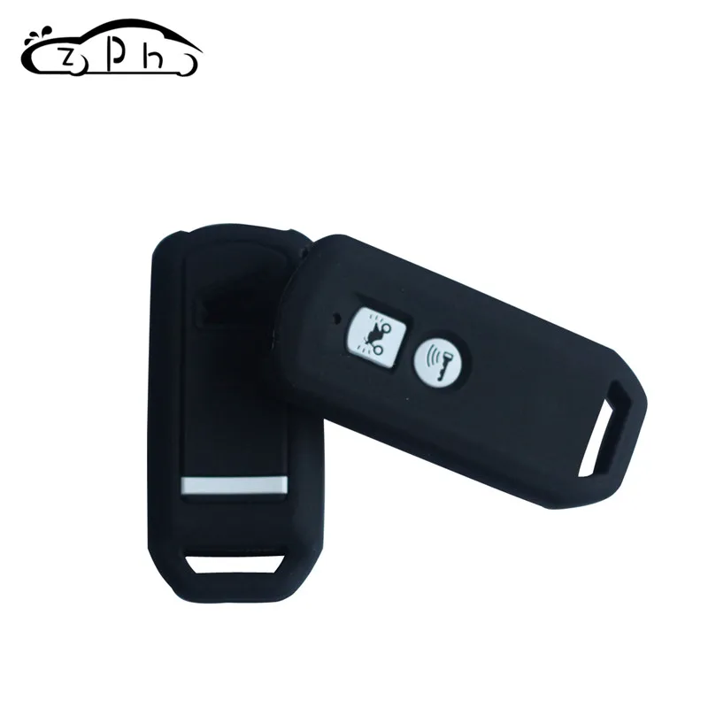 2 Button Silicone Smart Motor Key Cover Case Shell for Honda PCX 150 Hybrid X-ADV SH125 Scoopy SH300 Forza 125 2018 Motorcycle | Автомобили