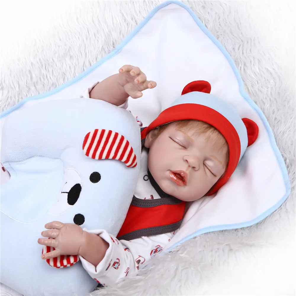 Куклы Bebe girl reborn 23 &quot полностью силиконовые куклы для маленьких мальчиков игрушки
