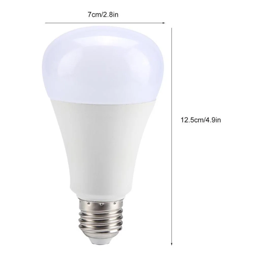 Vintagelll подсветка умного Wi Fi лампа 18 Вт E27 E26 B22 AC85 265V RGB + W яркий светодиодный