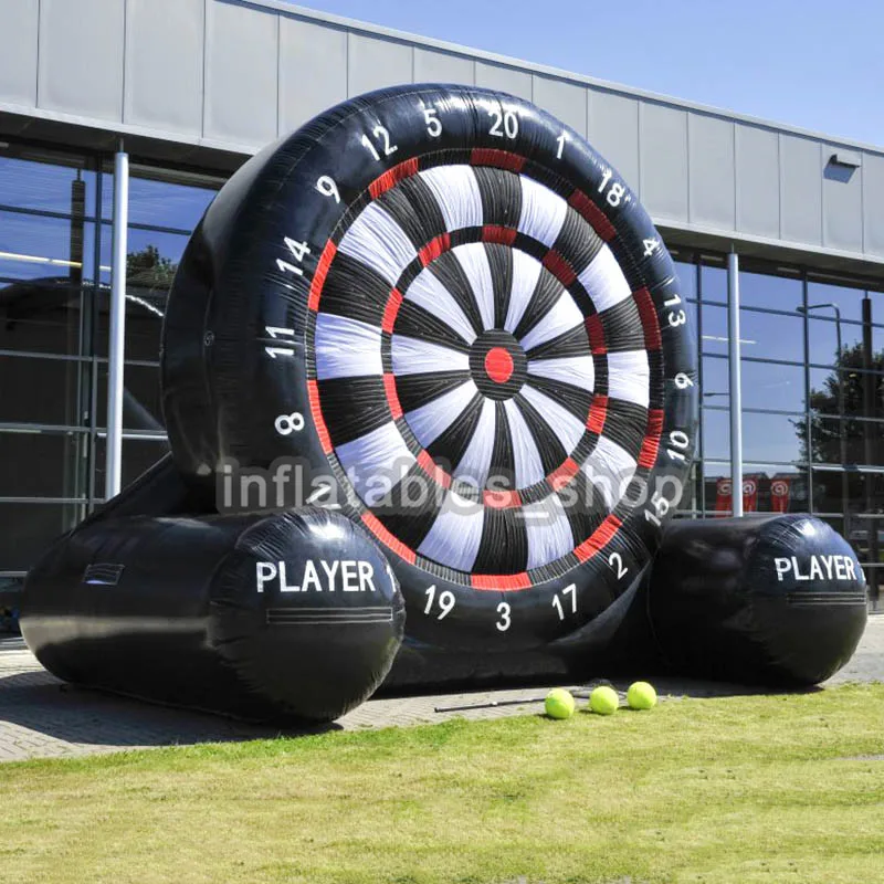 Бесплатная доставка! Насос 2м/3м/4м Надувные футбольные дартсы на продажу, надувная игра в дартс, гигантская доска из Китая.