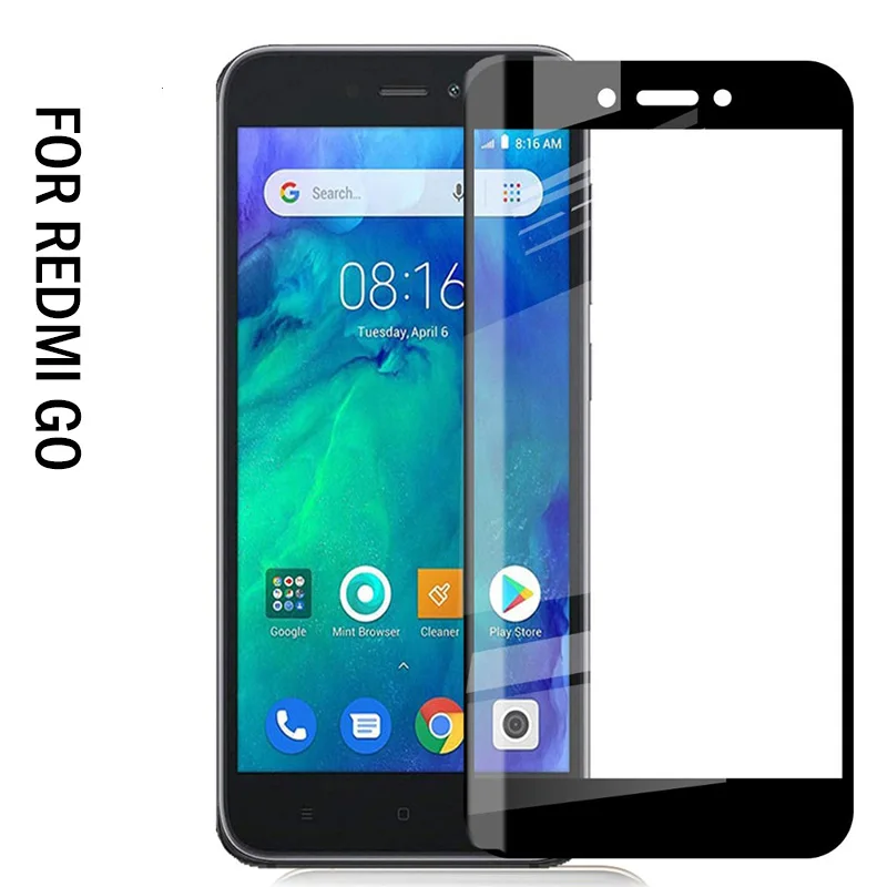 9H Tempered Glass For Xiaomi Redmi Go Full Cover Protective Screen Protector Xiomi RedmiGo Film Safety Glas protection | Мобильные