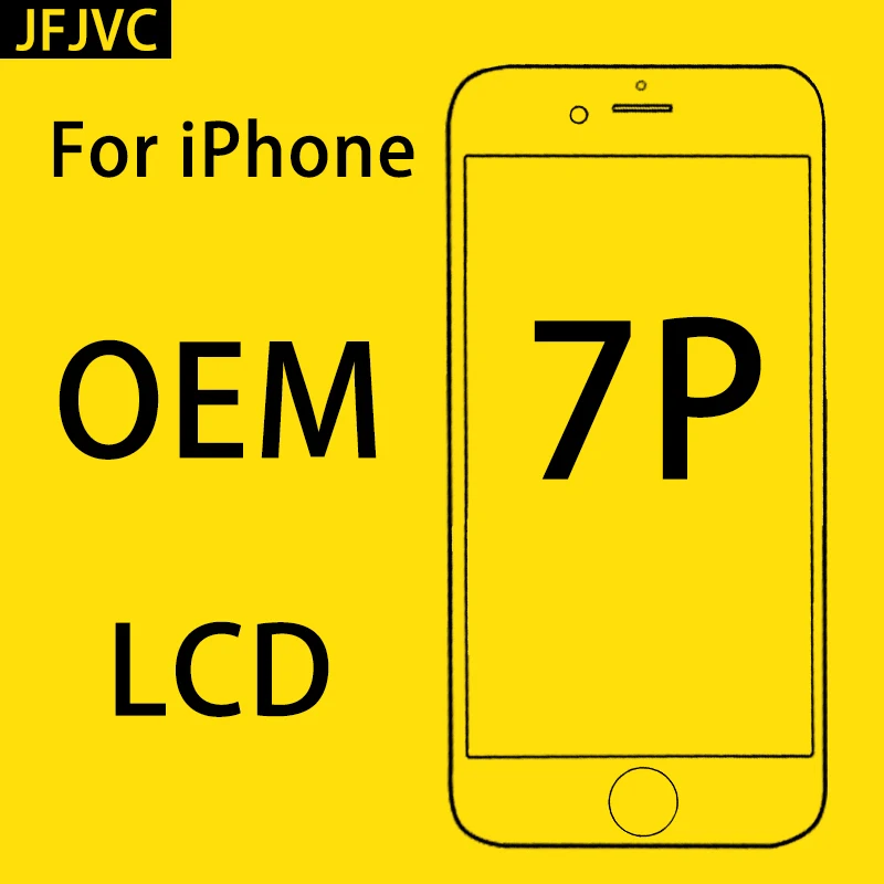 ЖК-дисплей 5 дюйма для iPhone 7 Plus оригинальный с гибким кабелем и дигитайзером в