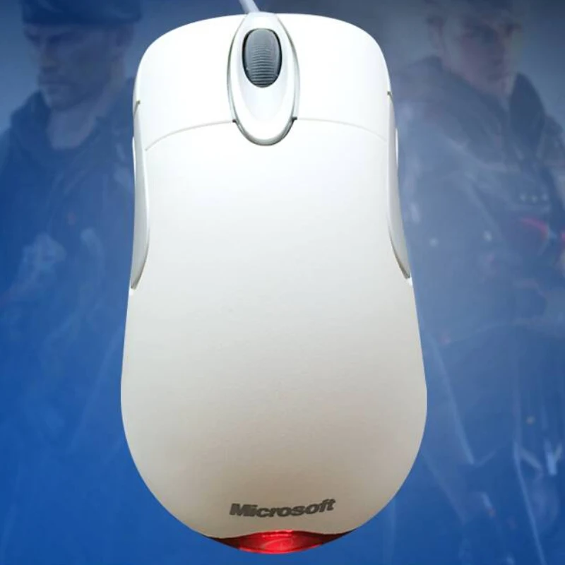 Оптом IO1.1 Проводная игровая мышь USB без розничной коробки оптическая microsoft Intelli IO 1