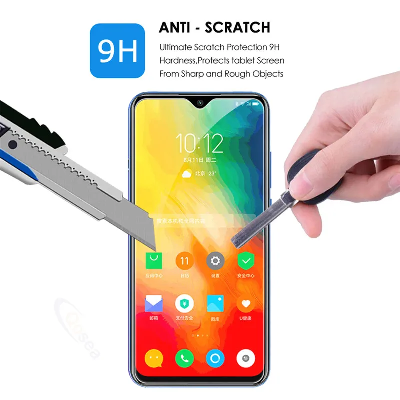 Qosea для Ulefone Note 7 защитный экран прозрачный взрывобезопасная пленка power 2 3 S8 S10 Pro
