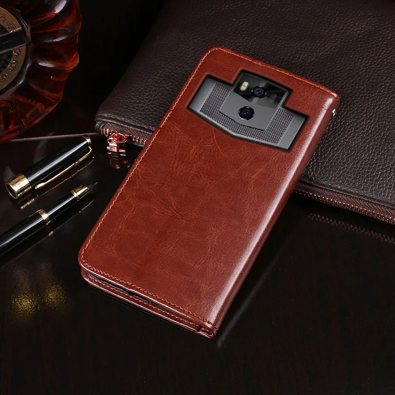Чехол для Ulefone Power 5 роскошный кожаный чехол телефона защитный флип-чехол