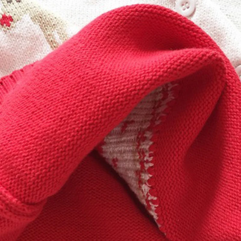 Molanephy Baby Girls Boys Sweaters Casual Autumn Winter Christmas Style Fashion Cartoon O Neck Button Long Sleeves Kids Clothes | Детская