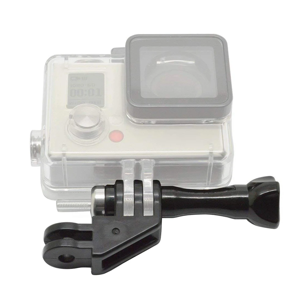 Для GoPro аксессуары 90 градусов направление черный адаптер Локоть крепление для Hero