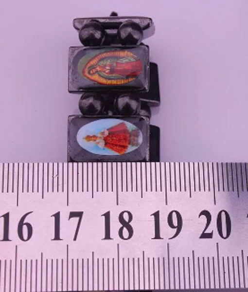 (Минимальный заказ $15) 2 шт./лот четки иконы иисуса святых Магнитный гематит