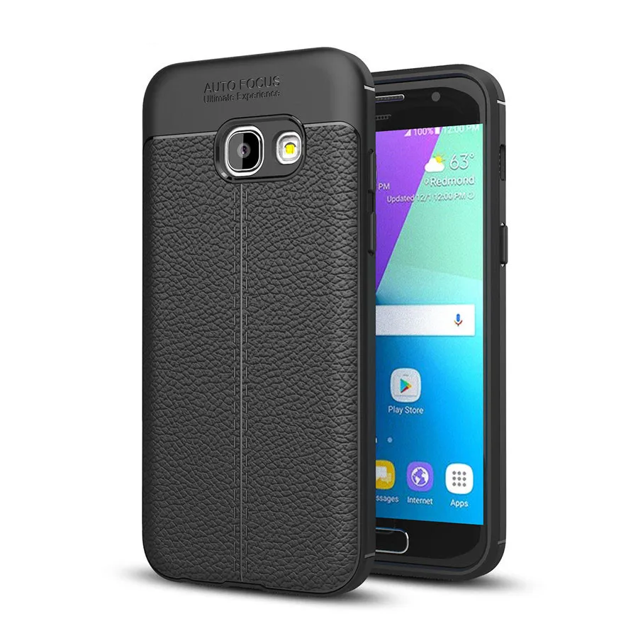HOTSWEI чехол для samsung Galaxy A3 A7 A5 чехол для samsung Galaxy A5 A7 A3 матовый нескользящий Мягкий силиконовый чехол Fundas
