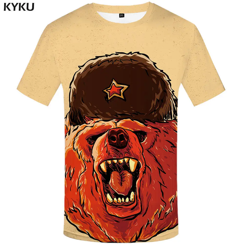 3d t shirt 02 Мужская футболка с принтом 3D KYKU, белая футболка с объемным изображением игральных карт, лето - Цвет: 3d t shirt 02