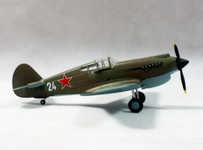 WWII Россия P40B/C 154th IAP советская военно морская авиация 1942 1/72 самолет легкая модель|