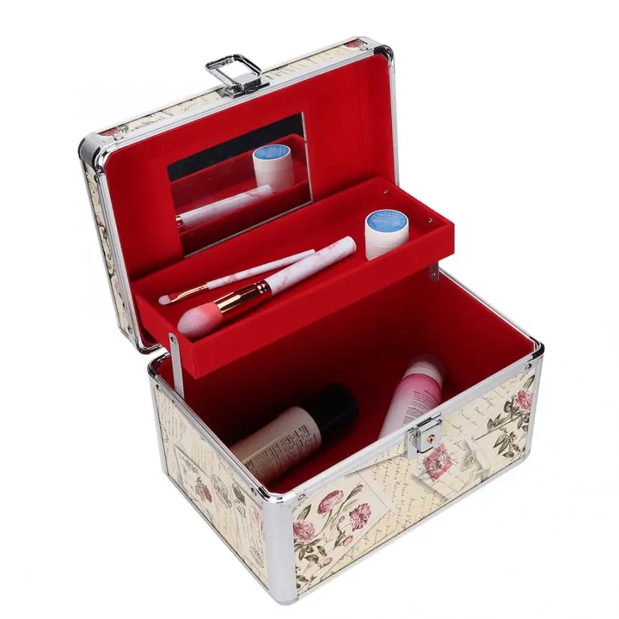 Professional Large Capacity Beauty Cosmetic Case Eyelashes Extension Tools Empty Storage Box | Красота и здоровье