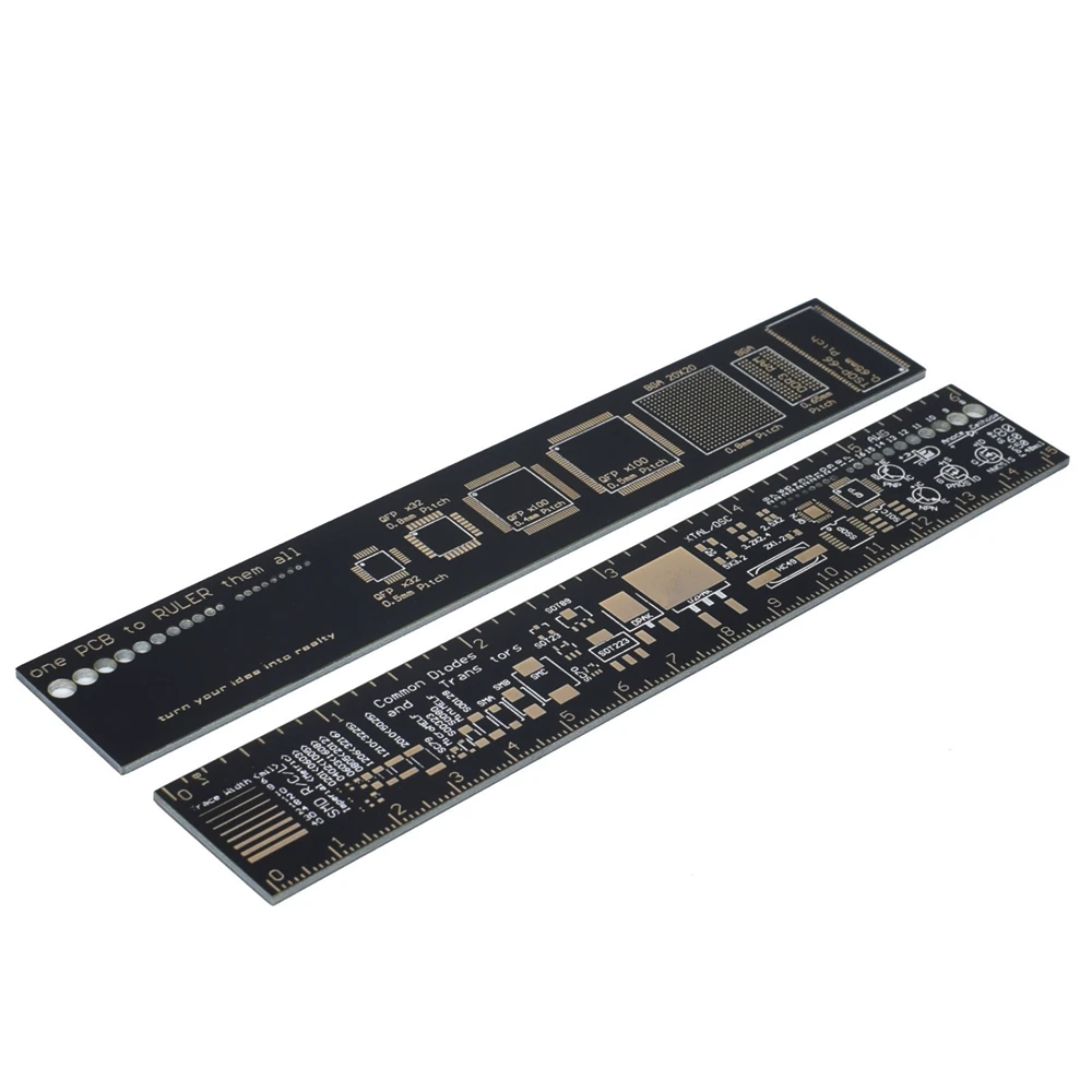 Линейка PCB для электронных инженеров устройство изготовления щек фанатов Arduino