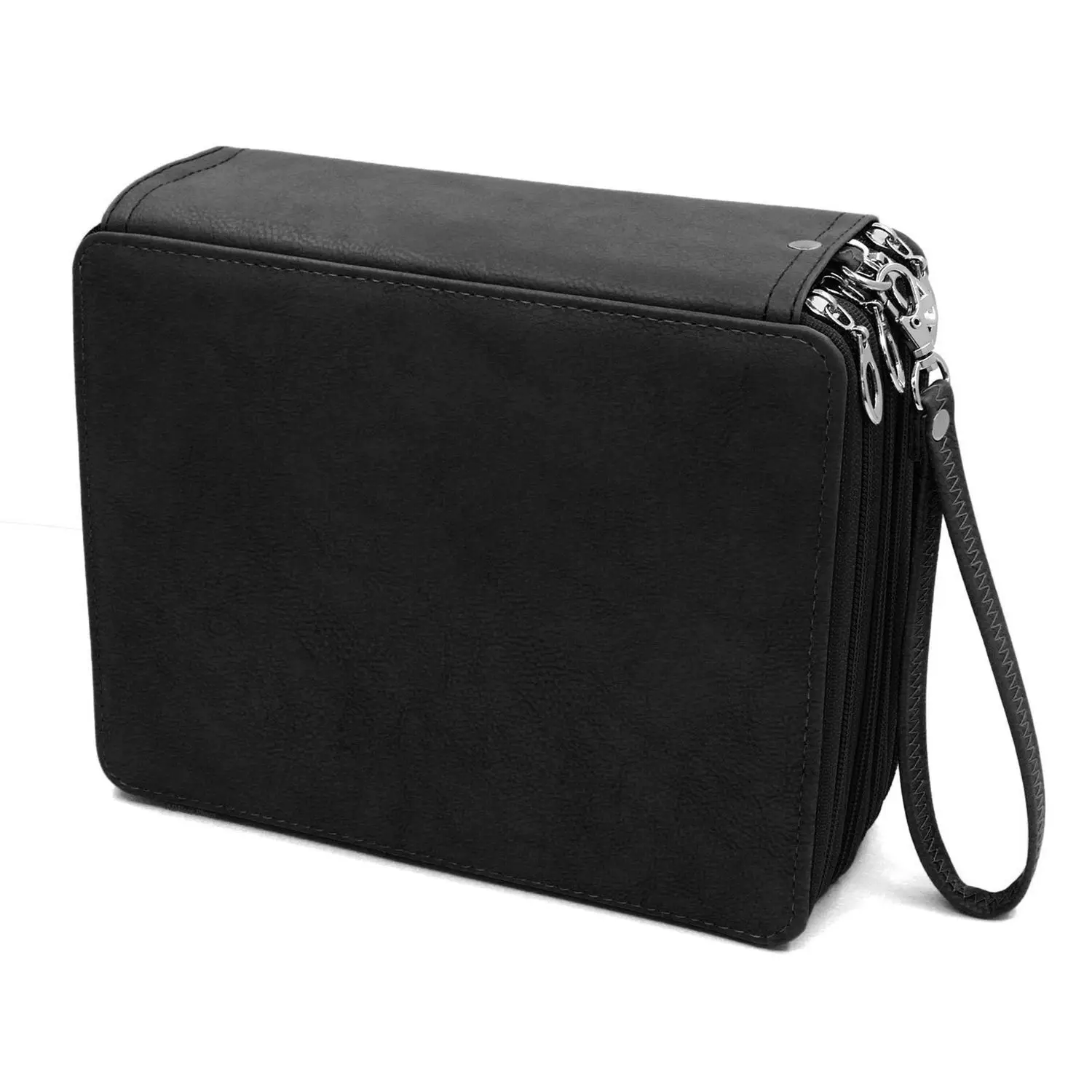 

Super Large Capacity Pen Bag Zipper Strap For Prismatic Watercolor Pencils Colored Pencils Organizer School Supplies