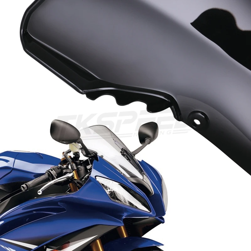 Мотоциклетное ветровое стекло черный дымчатое лобовое для Yamaha YZF600 R6 2008 2009 2010 2012
