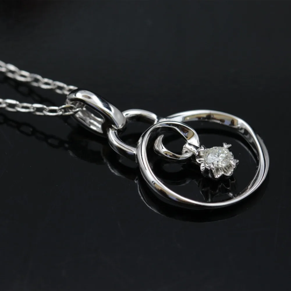 Lasamero венчик 0.072CT 18k золото круглая огранка квадратный центр набор натуральный