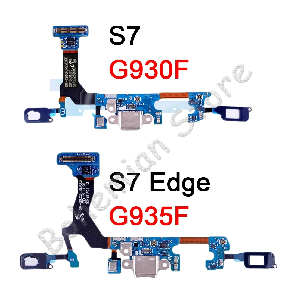 Usb порт зарядная док станция гибкий кабель для Samsung Galaxy S7 Edge G930F G935F разъем