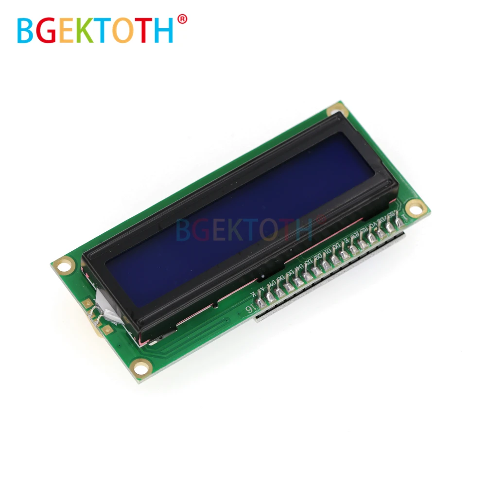 Синий дисплей IIC/I2C/TWI/последовательный интерфейс SPI 1602 16X2 символ ЖК модуль