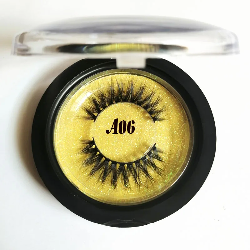 False Eyelashes Selectable 3D Faux Mink private Logo Acceptable Silk Protein Lashes 100% Cruelty Free Eye 21 | Красота и здоровье