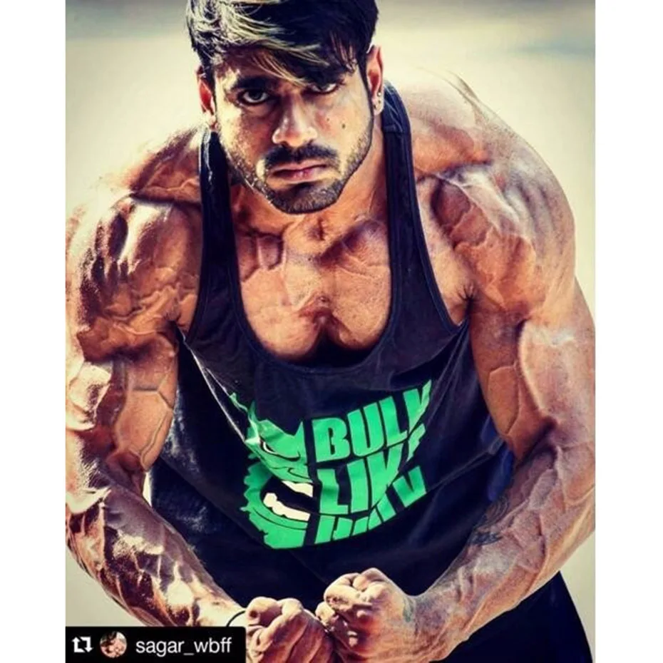 Мужские фирменные спортивные майки ZOGAA без рукавов для бодибилдинга Халк Дизайн