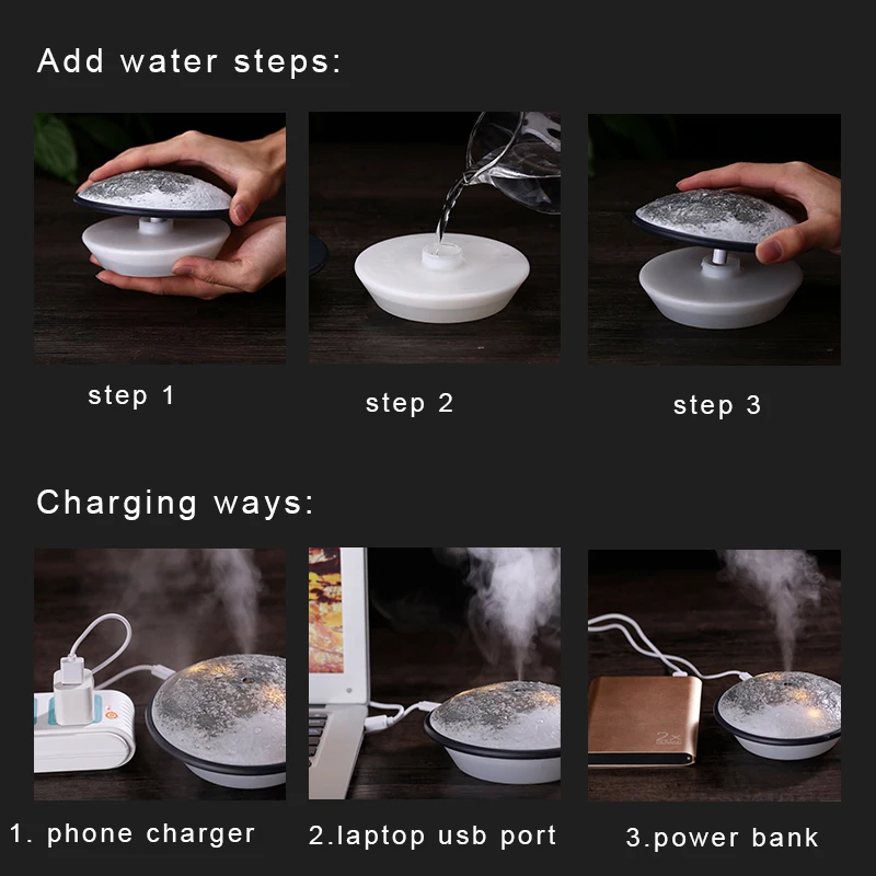 Бытовая техника увлажнители воздуха USB-генератор тумана для автомобиля дома и