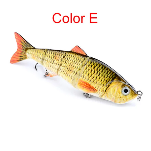 Новинка 1 шт. 12 см мульти соединенный окуляр Crappie рыболовная приманка Swimbait Crankbait
