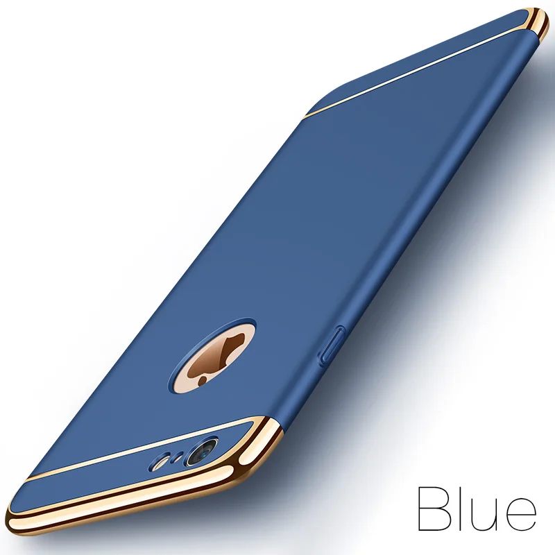 Верхний чехол для iphone 7 6 6S 5 дюймов задняя крышка съемный 3 в 1 чехлы X 8 8Plus 7Plus