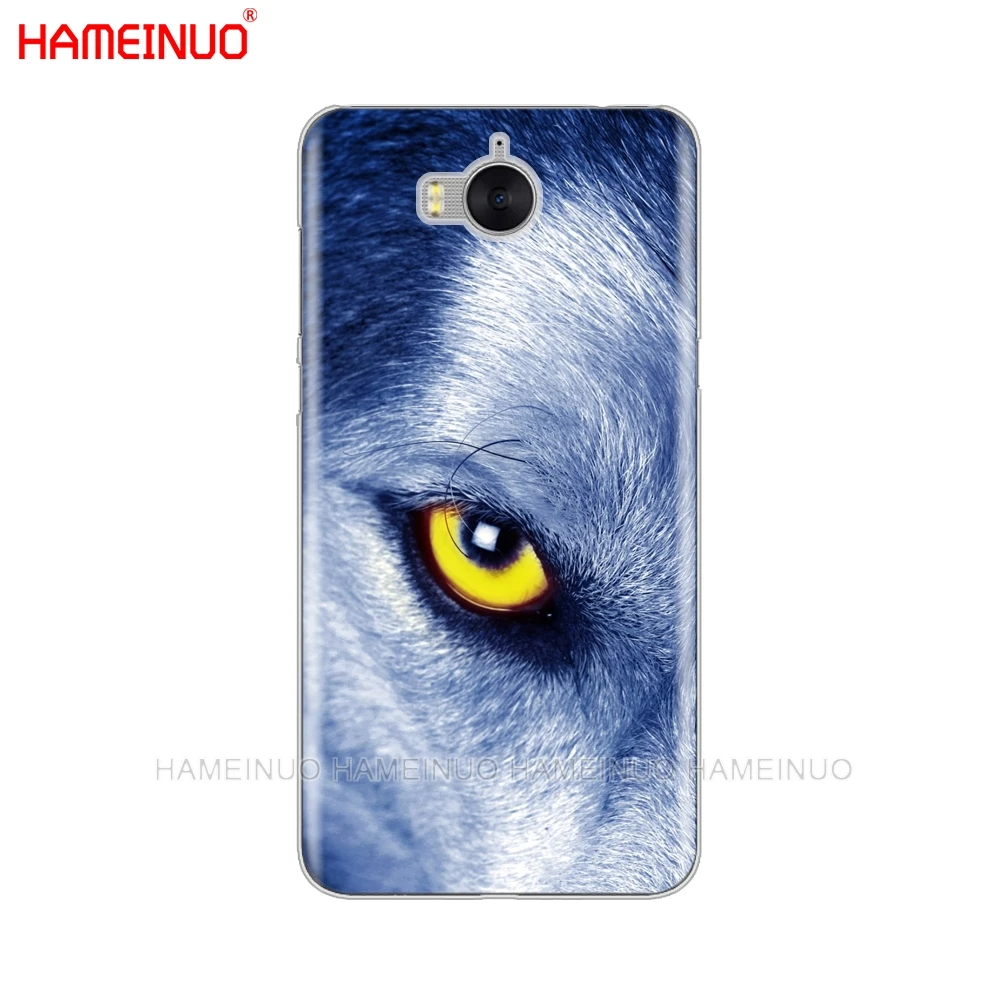 HAMEINUO чехол для сотового телефона с волком темной ночи huawei honor 3C 4X 4C 5C 5X 6 7 Y3 Y6 Y5 2 II Y560