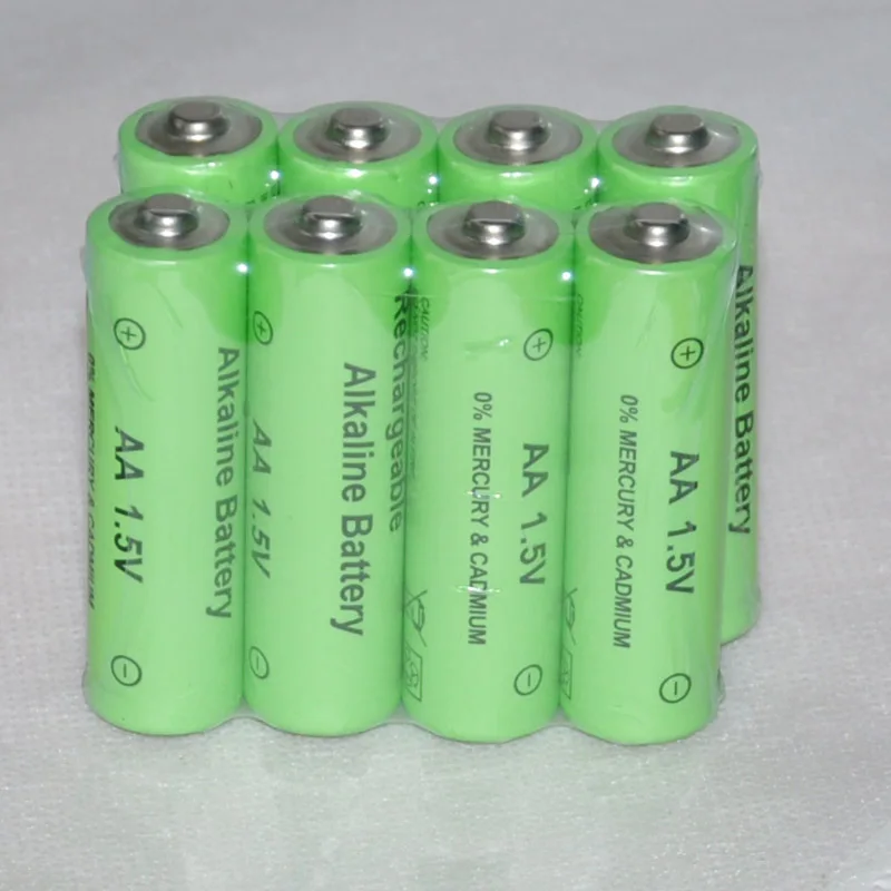 8 шт UNITEK 1 5 v AA Аккумуляторная батарея 14500 щелочная 3000mah для светодиодного фонарика