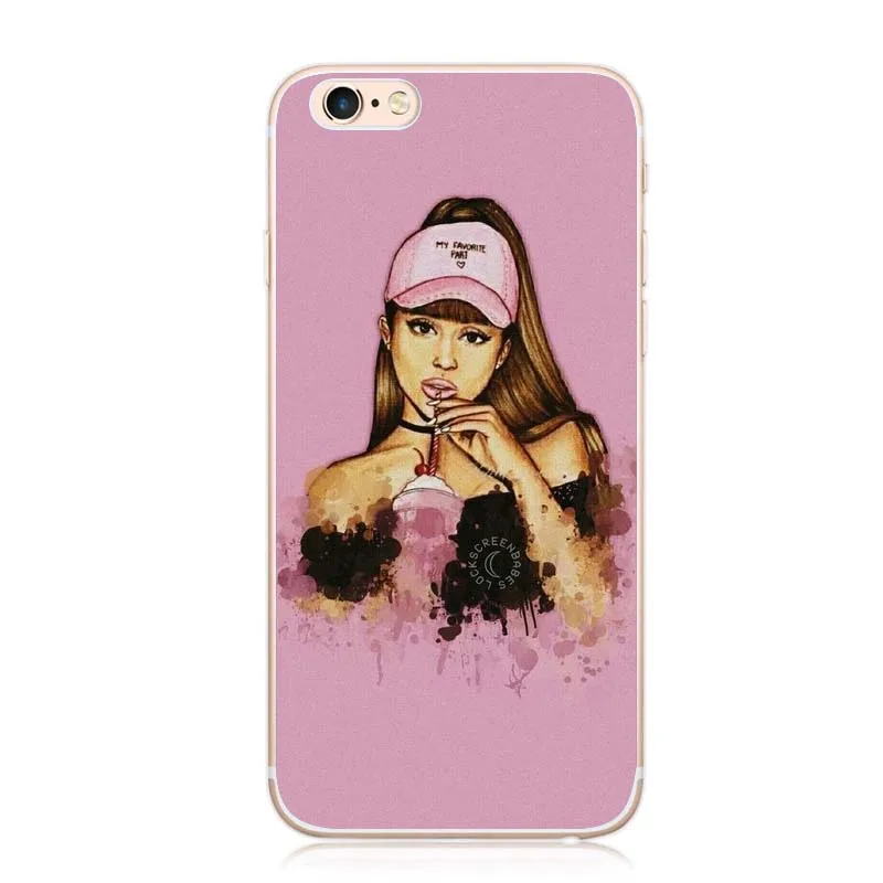 Ag Ariana Grande Cat чехол для сотового телефона iPhone 6 5s SE Plus 7 8 plus XS XR задняя крышка