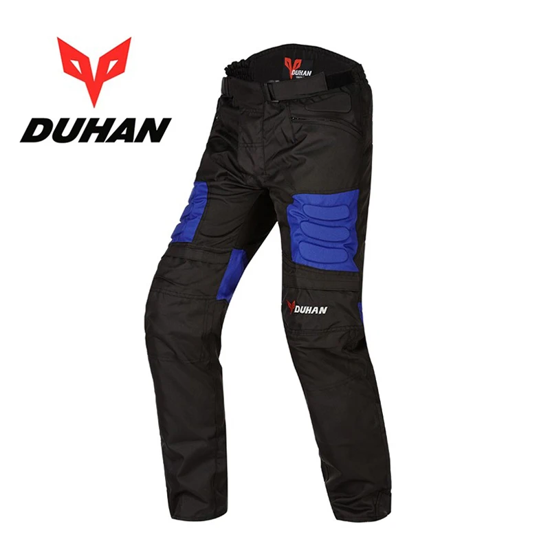DUHAN D02 мужские мотоциклетные наколенники защитные брюки 600D Oxford для мотокросса