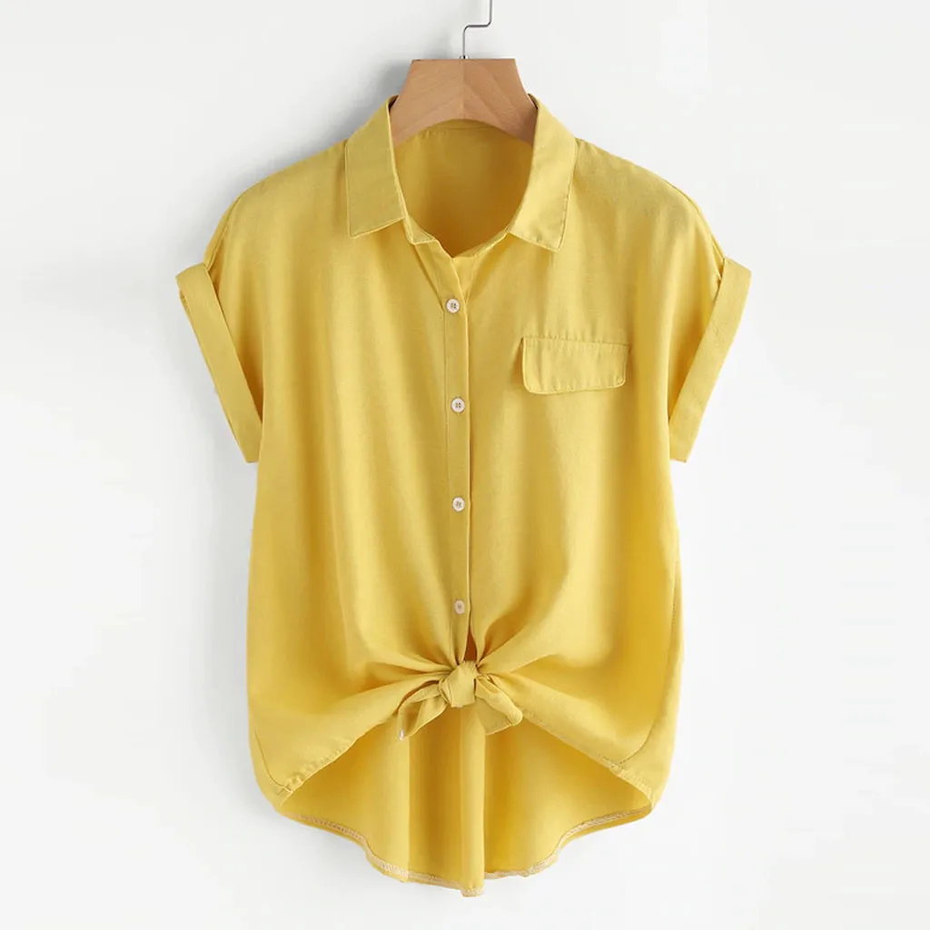 Бесплатная Страусиная женская рубашка Весенняя модная летняя Однотонная с