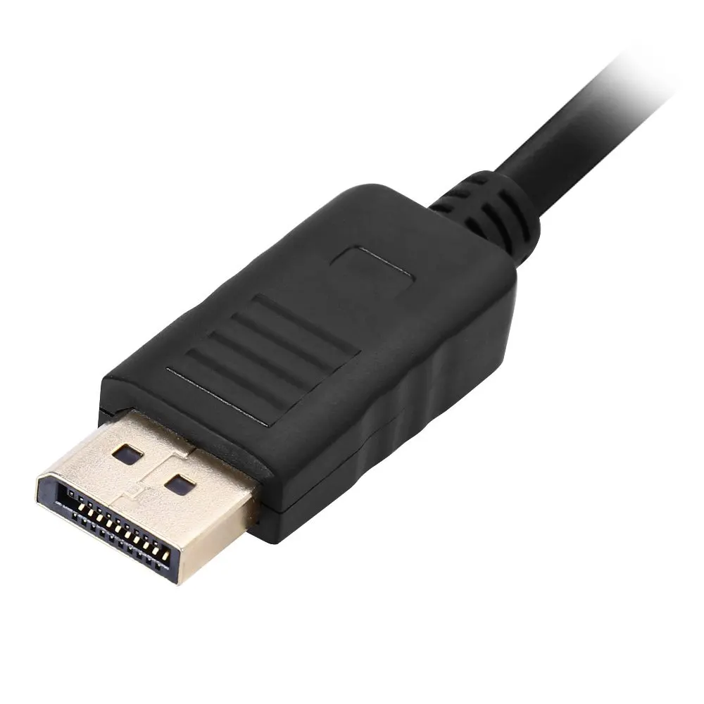 Адаптер DisplayPort DP Male VGA Female кабель конвертер 1080P совместимый с настольным ноутбуком