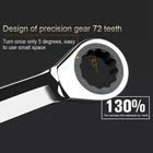 7mmAdjustable крутящий гаечный ключ с открытым зевом деревообрабатывающие столярные Мощность ручной инструмент хром-ванадиевой гаечные ключи с ключ трещетка для шлица звездочка Набор торцевых гаечных ключей